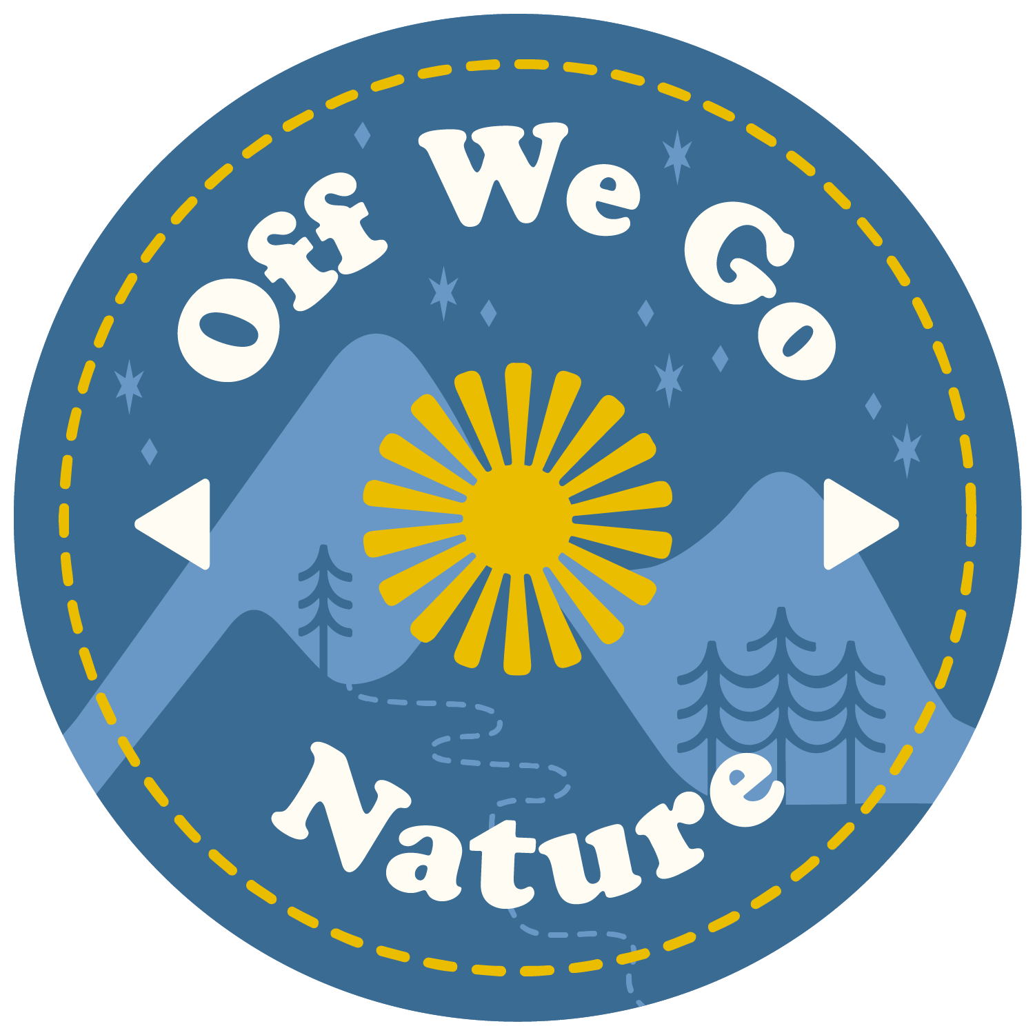 Off We Go Nature Preschool Logo